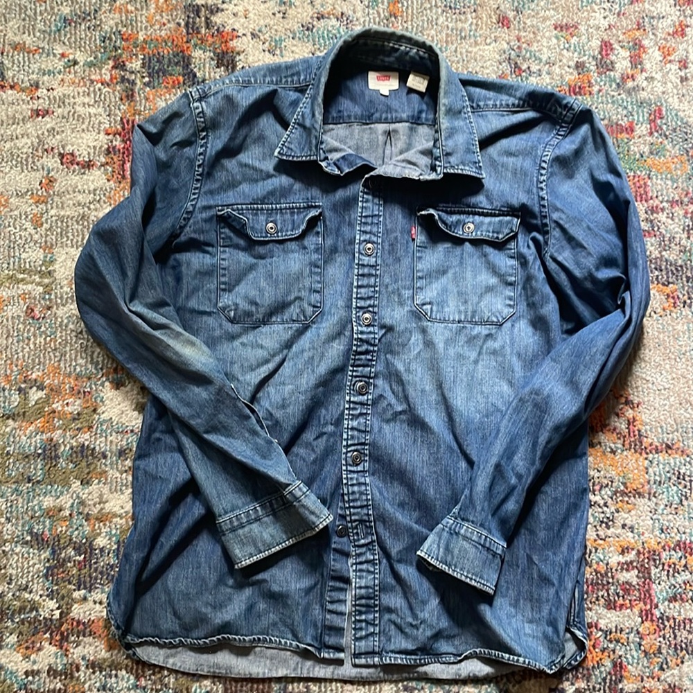 Levi’s Premium Denim Jackson Workwear Shirt.